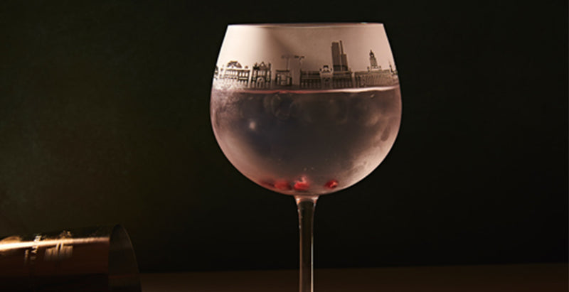 Leeds Gin Glass