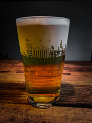 Glasgow Skyline Beer Glass - NEW!