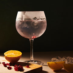 Durham Skyline - 2nds Gin Glass - PRICE DROP - ALL STOCK MUST GO