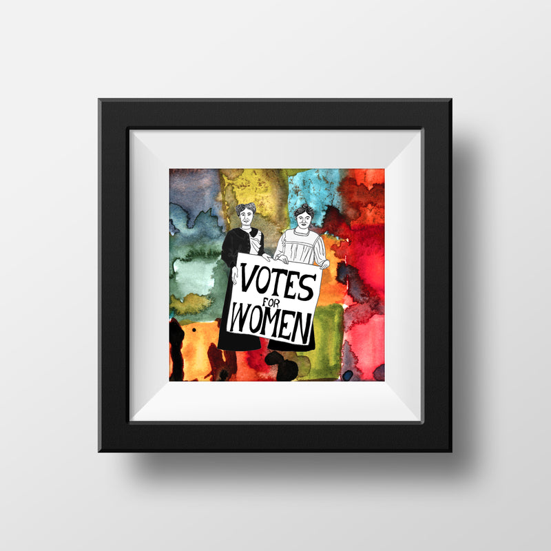 Votes for Women - Matt Print